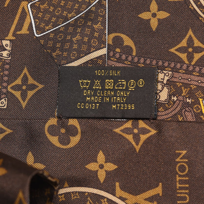 Louis Vuitton Silk Monogram Trunks Bandeau 4 of 5