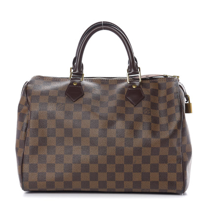 Louis Vuitton Damier Ebene Speedy 30 1 of 13