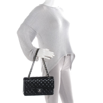 Chanel Caviar Quilted Medium Double Flap Black 2 of 9