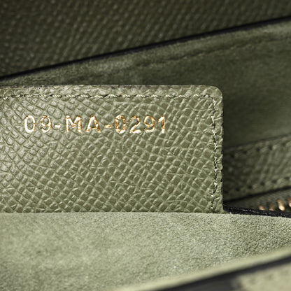 Christian Dior Grained Calfskin Saddle Bag Sage 7 of 11