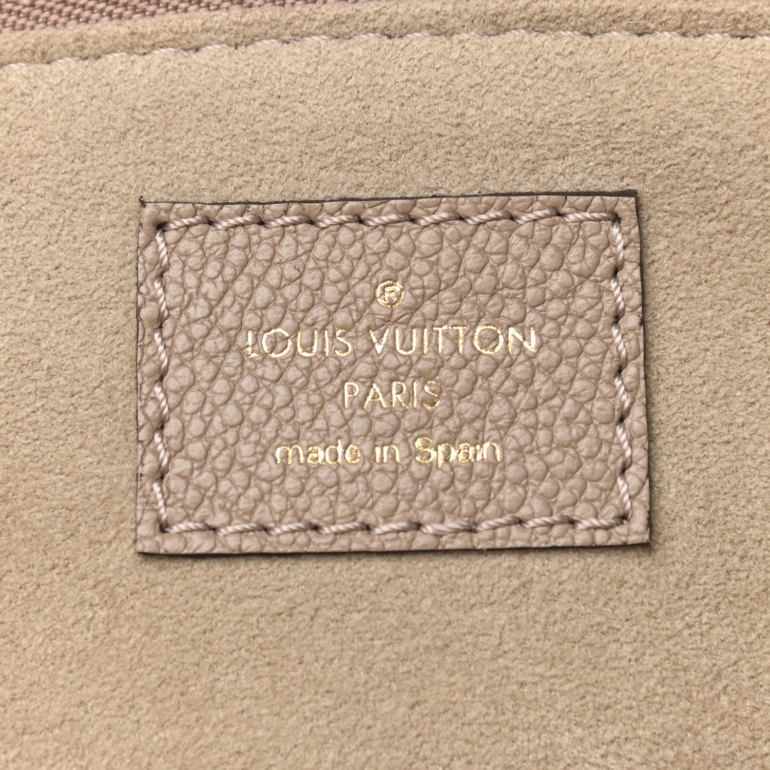 Louis Vuitton Empreinte Monogram Giant Petit Palais Tourterelle Creme 6 of 8