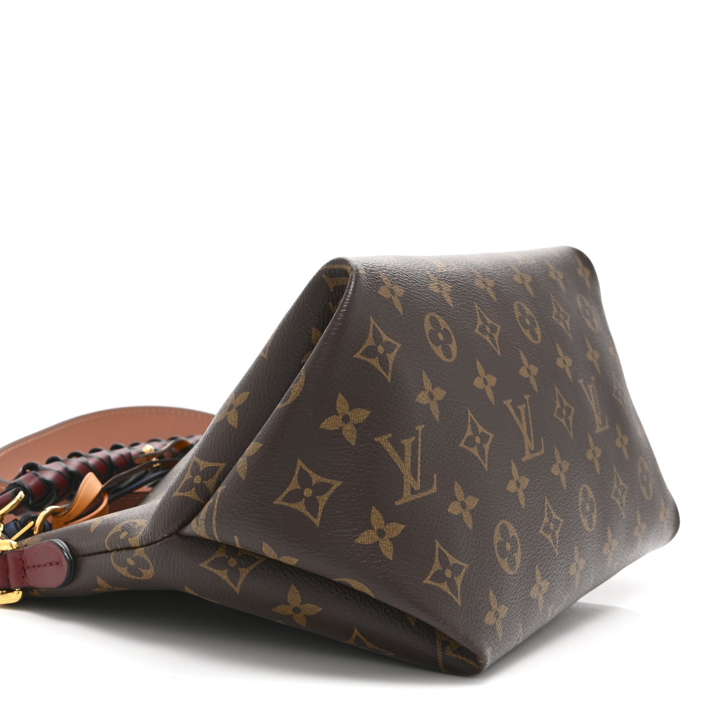 Monogram Beaubourg Hobo Mini Bordeaux Red Peach Safran Blue Jean Blue