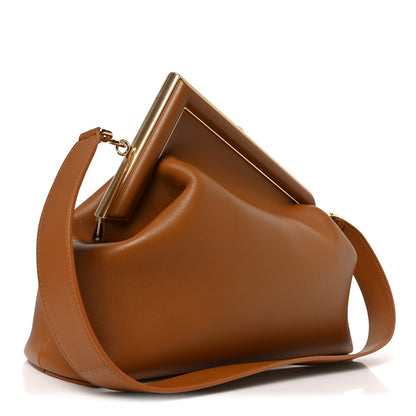 Fendi Shiny Nappa Medium Fendi First Caramello 3 of 10