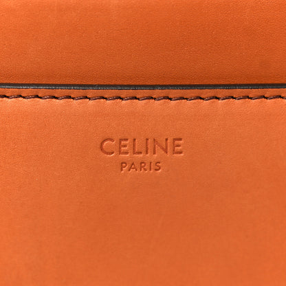 Celine Satinated Calfskin Medium 16 Top Handle Bag Tan 5 of 10