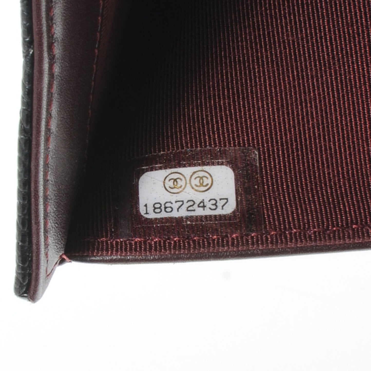 Caviar Quilted Large Flap Wallet Black