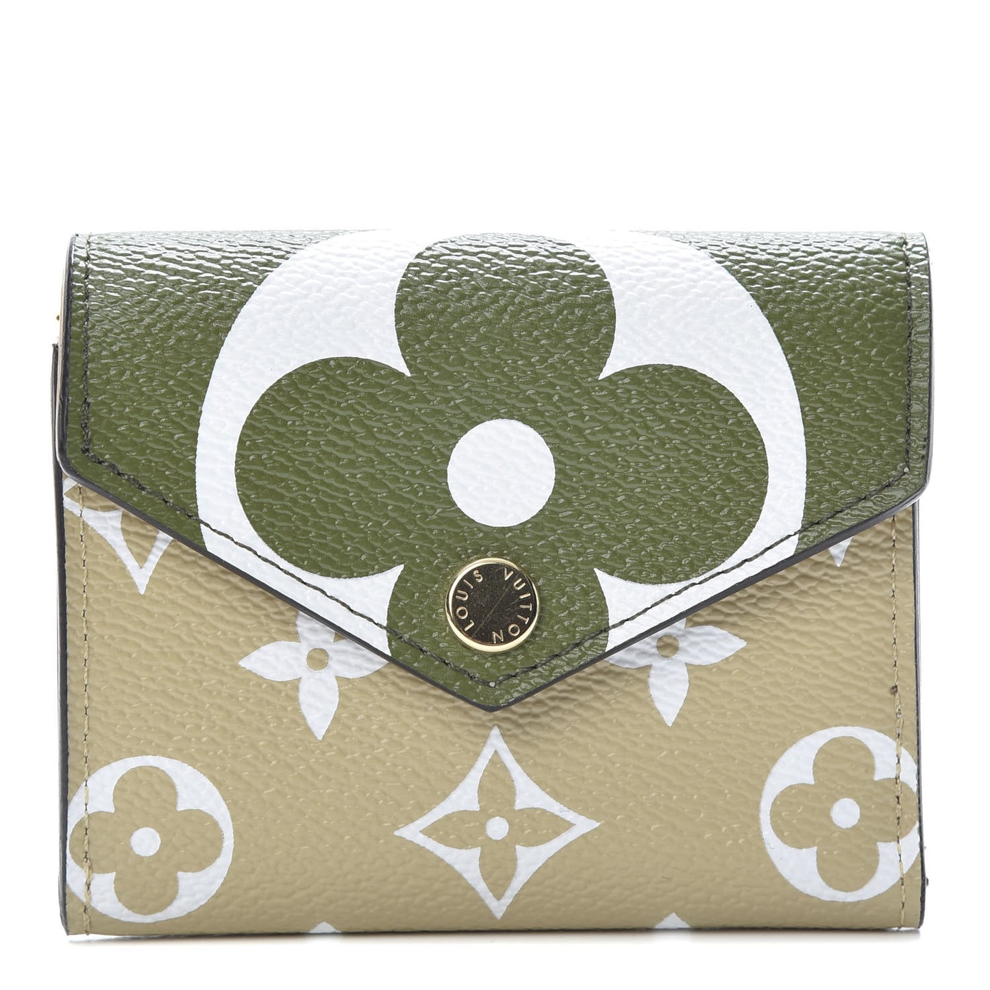 Monogram Giant Zoe Wallet Kaki