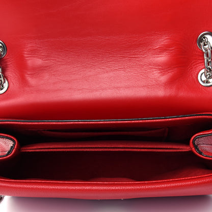 Louis Vuitton Monogram Cuir Plume Ecume Very Chain Bag Rubis Red 3 of 4