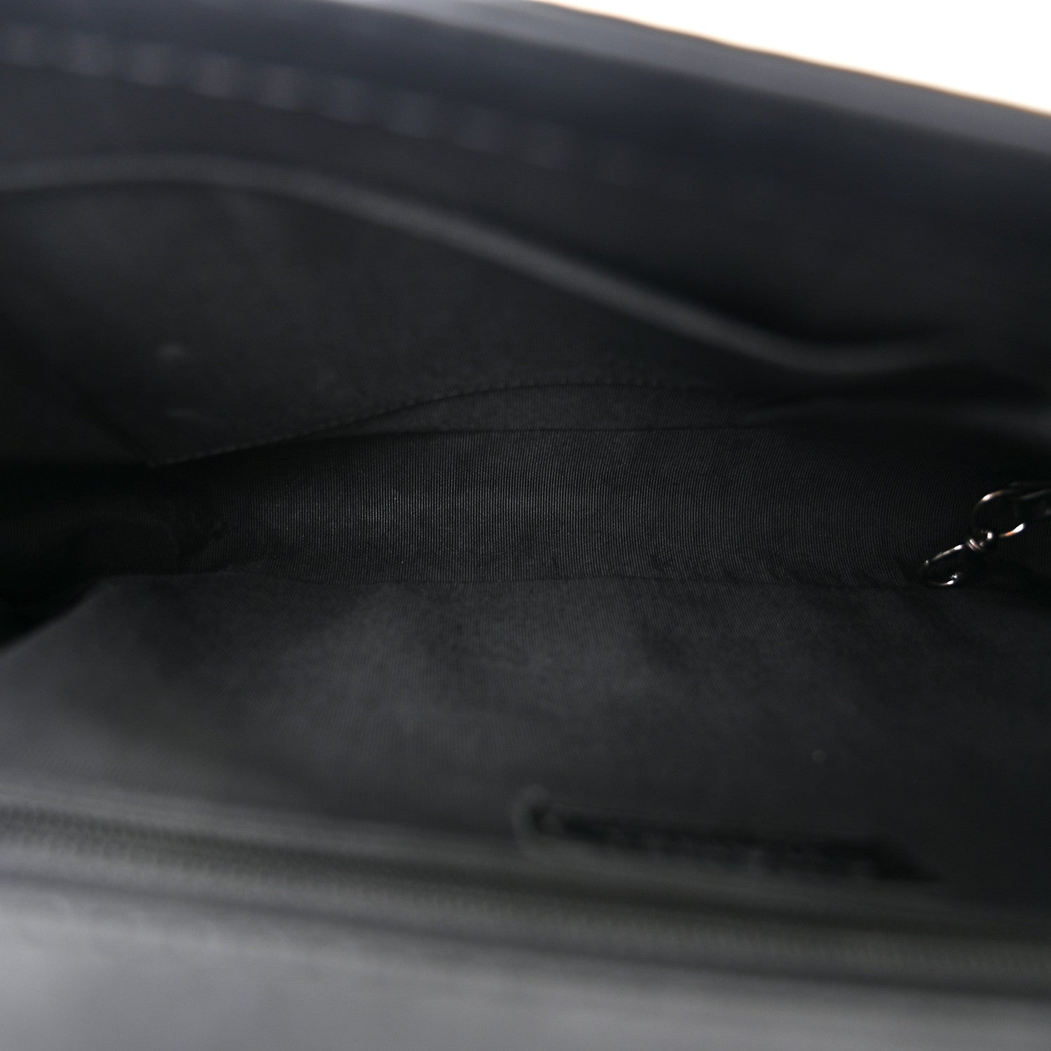 Chanel Calfskin Double Stitch Large Boy Flap Black 5 of 12