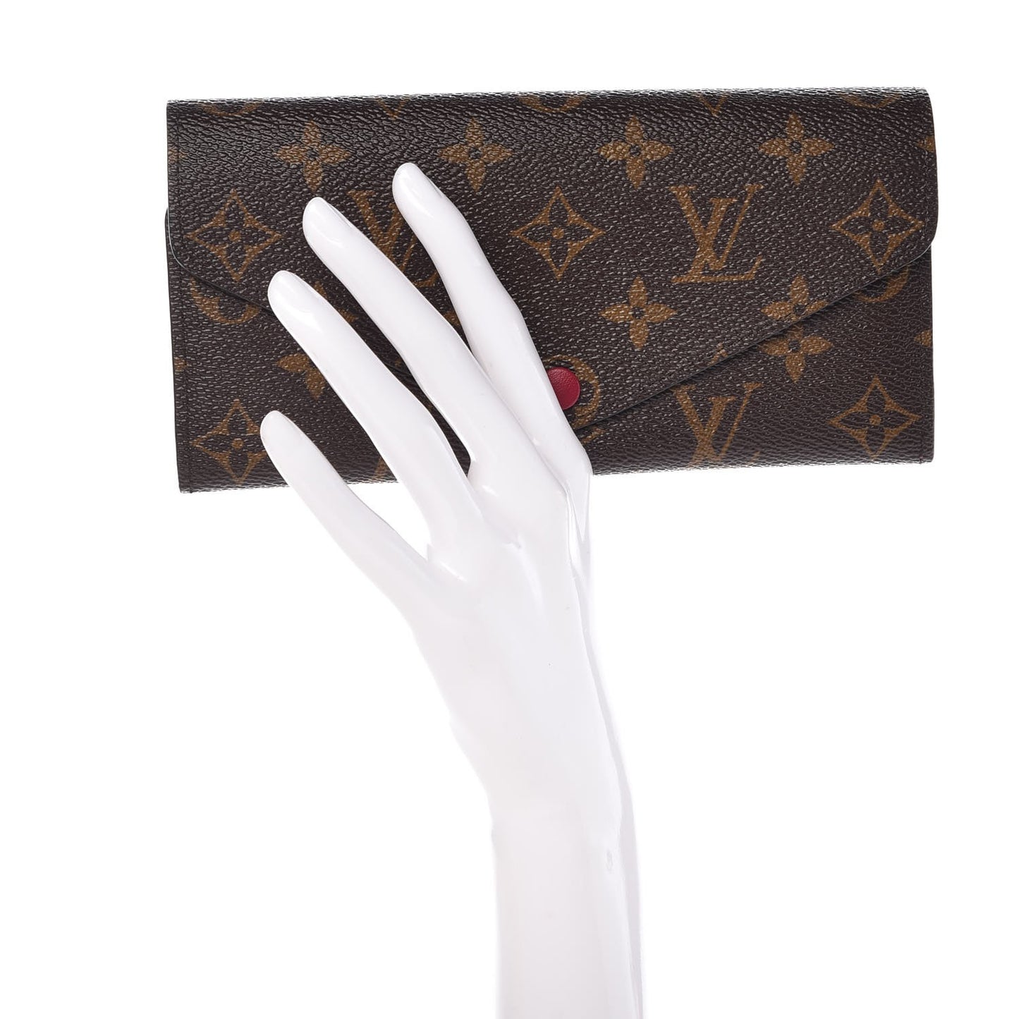 Monogram Josephine Wallet Fuchsia