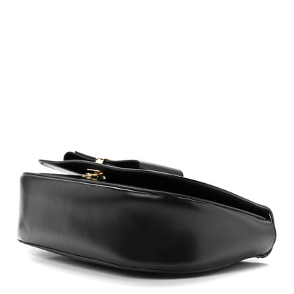 Salvatore Ferragamo Smooth Calfskin Anna Shoulder Bag Black 9 of 11