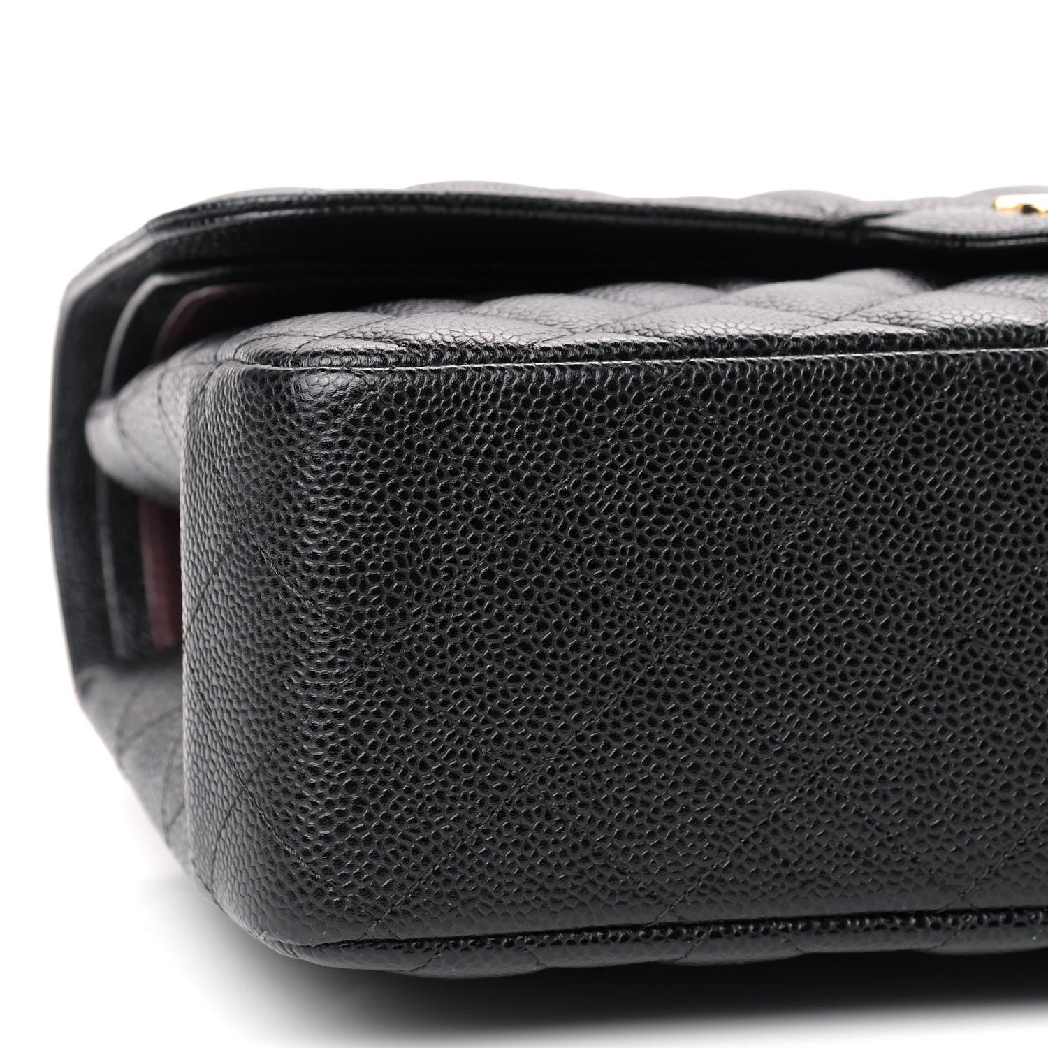Chanel Caviar Quilted Jumbo Double Flap Black 8 of 10