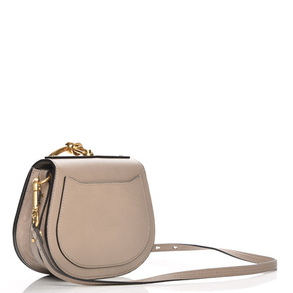 Chloe Calfskin Suede Small Nile Bracelet Bag Motty Grey 3 of 8