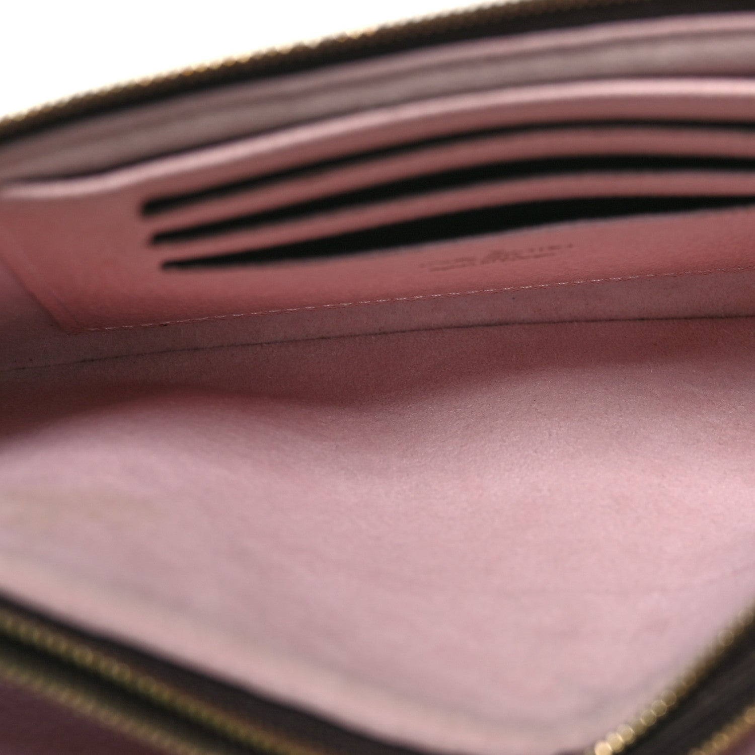 Louis Vuitton Monogram 2020 Christmas Animation Big Wheel Double Zip Pochette Rose Ballerine 5 of 12