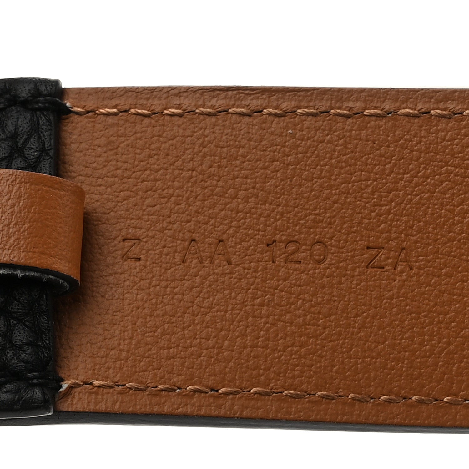 Hermes Togo Etriviere 32mm Belt 120 48 Black 4 of 7