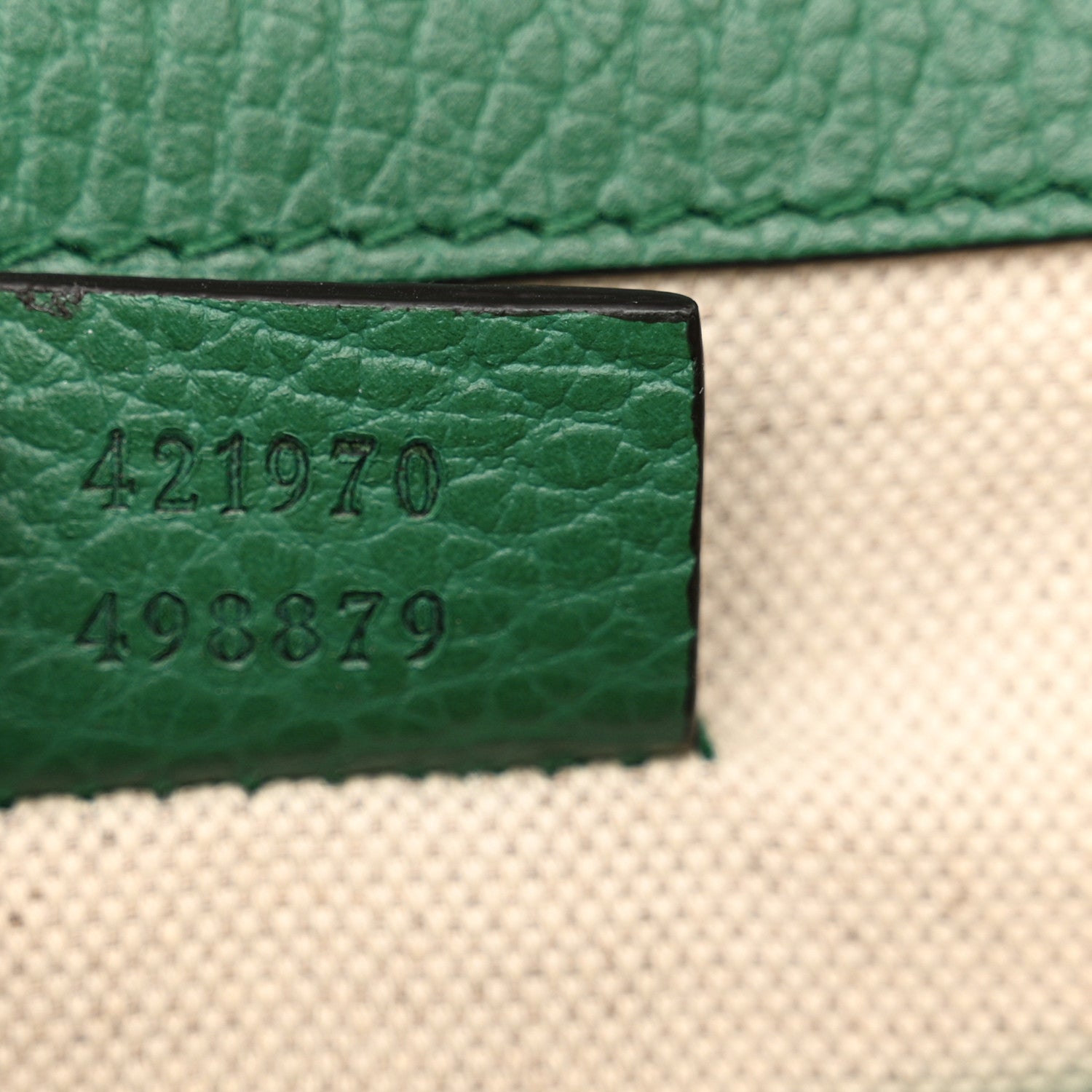 Gucci Calfskin Mini Dionysus Shoulder Bag Emerald 7 of 13