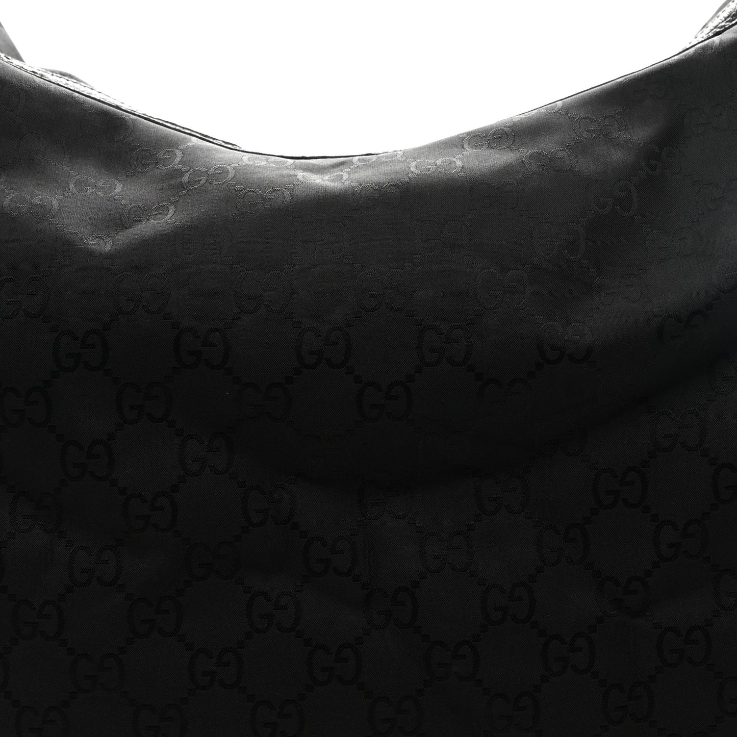 Nylon Monogram Extra Large Hobo Black