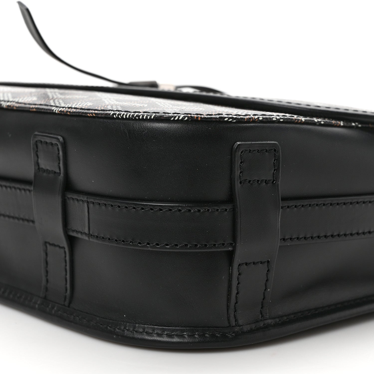Goyard Goyardine Belvedere II MM Messenger Bag Black 8 of 8