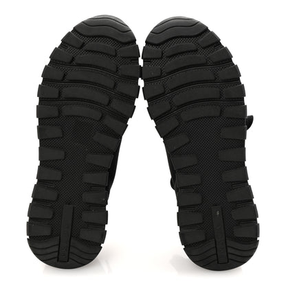 Prada Re-Nylon Gabardine Logo Sneakers 39.5 Black 6 of 7