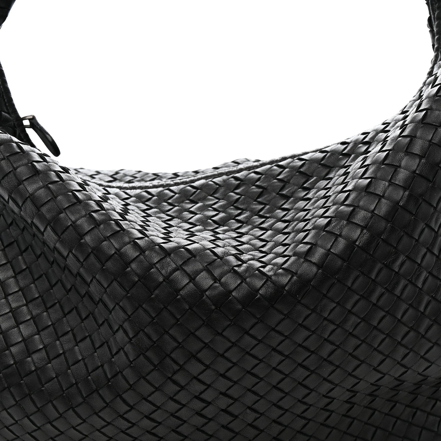 Bottega Veneta Nappa Intrecciato Fuzzy Maxi Veneta Hobo Black 9 of 14
