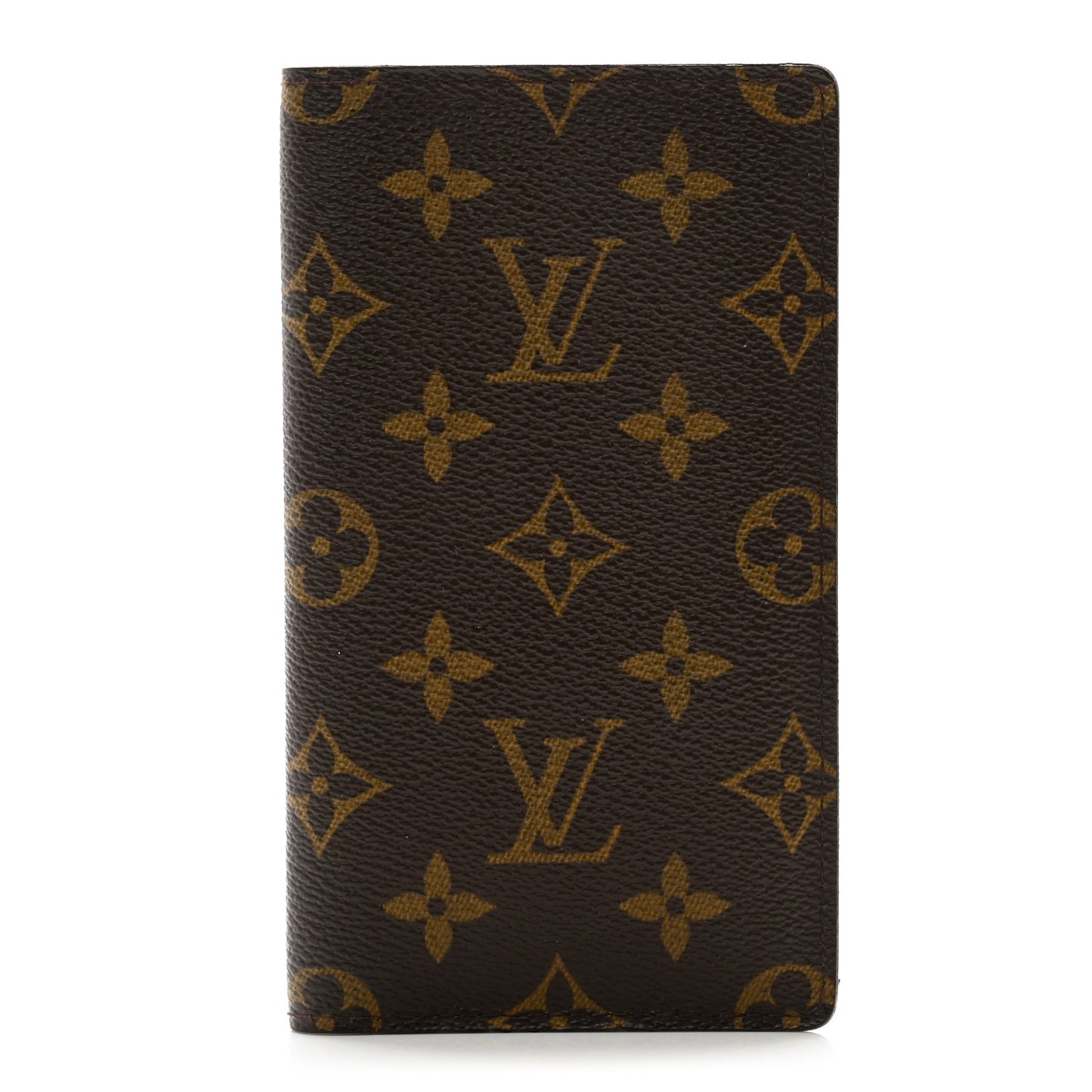 Monogram Checkbook Holder Case Wallet