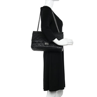 Chanel Aged Calfskin Quilted 2.55 Reissue 227 Flap Black 2 of 10