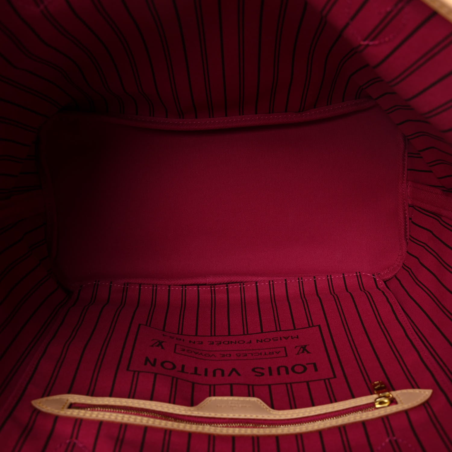 Louis Vuitton Monogram Neo Neverfull MM Pivoine 5 of 5