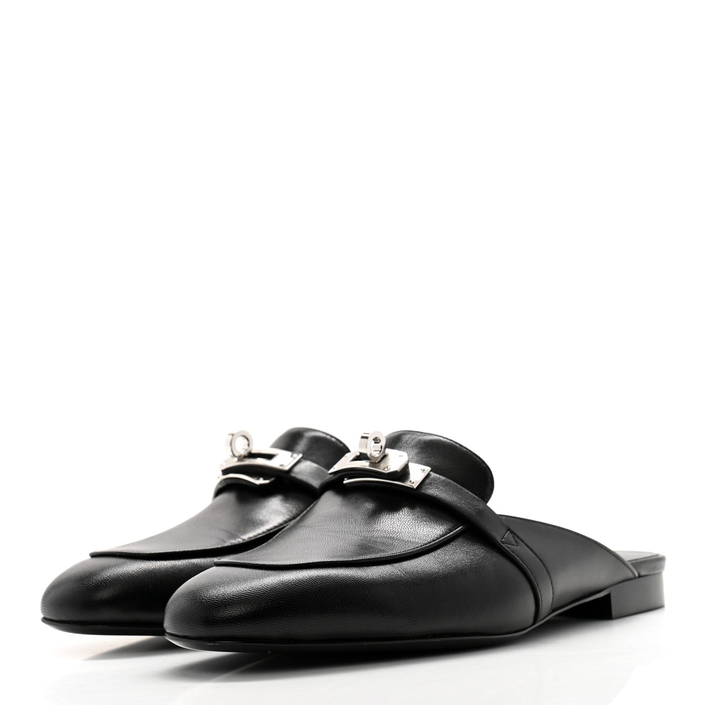 Goatskin Oz Mules 38.5 Black