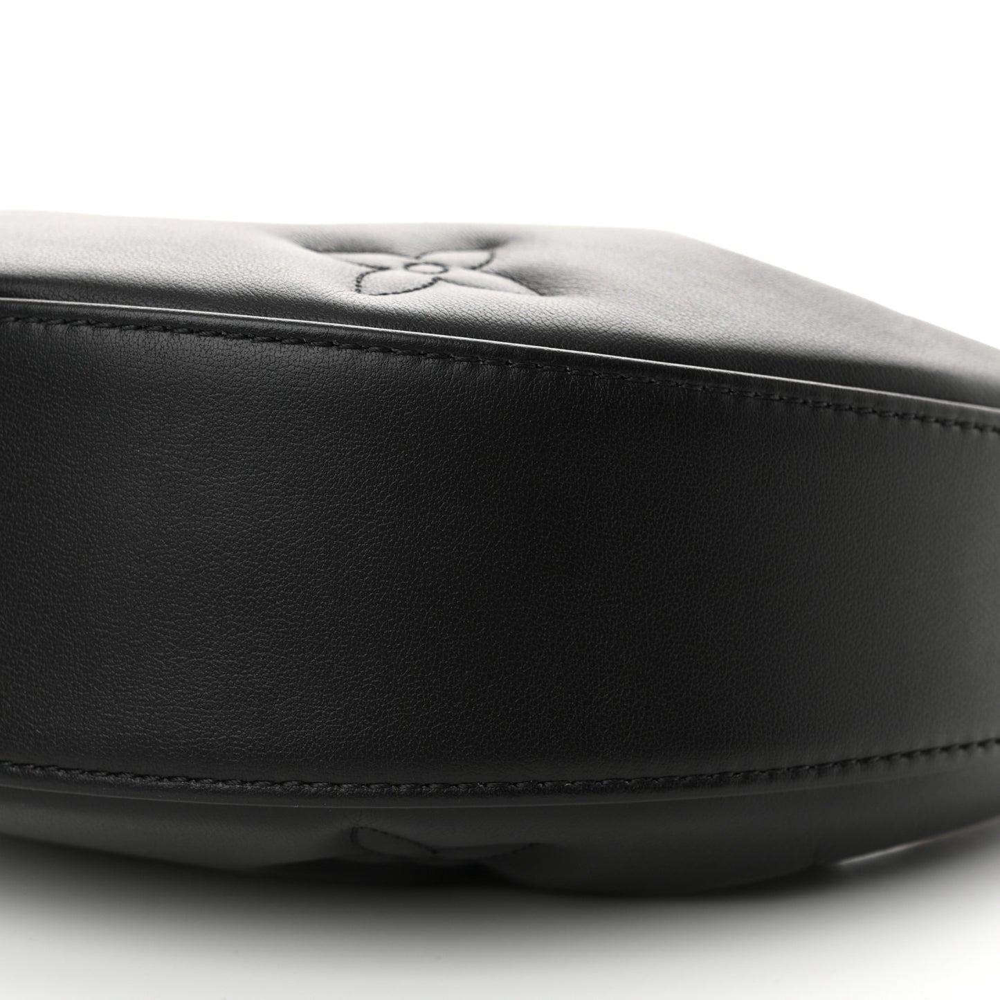Calfskin Bubblegram Over The Moon Black