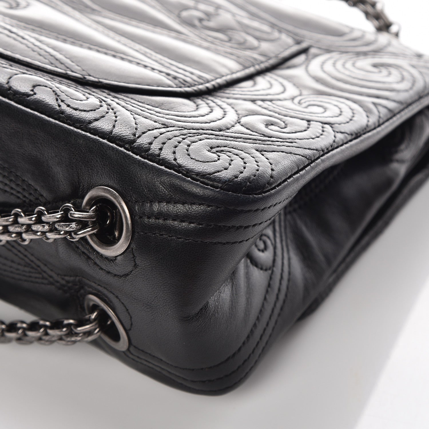 Chanel Lambskin 2.55 Reissue 226 Moscou Flap Black 13 of 15