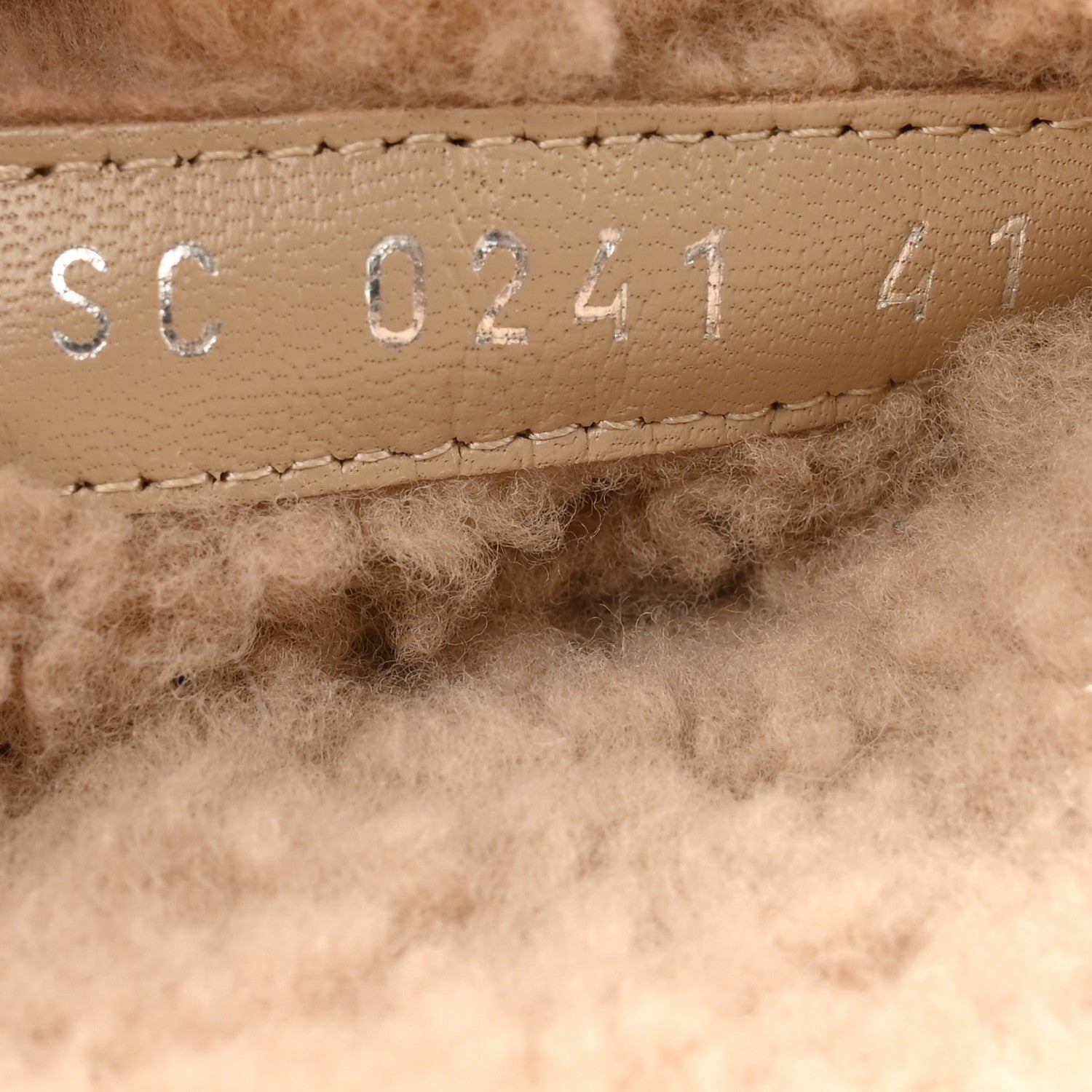 Louis Vuitton Shearling Paseo Flat Comfort Mule 41 Beige 7 of 8