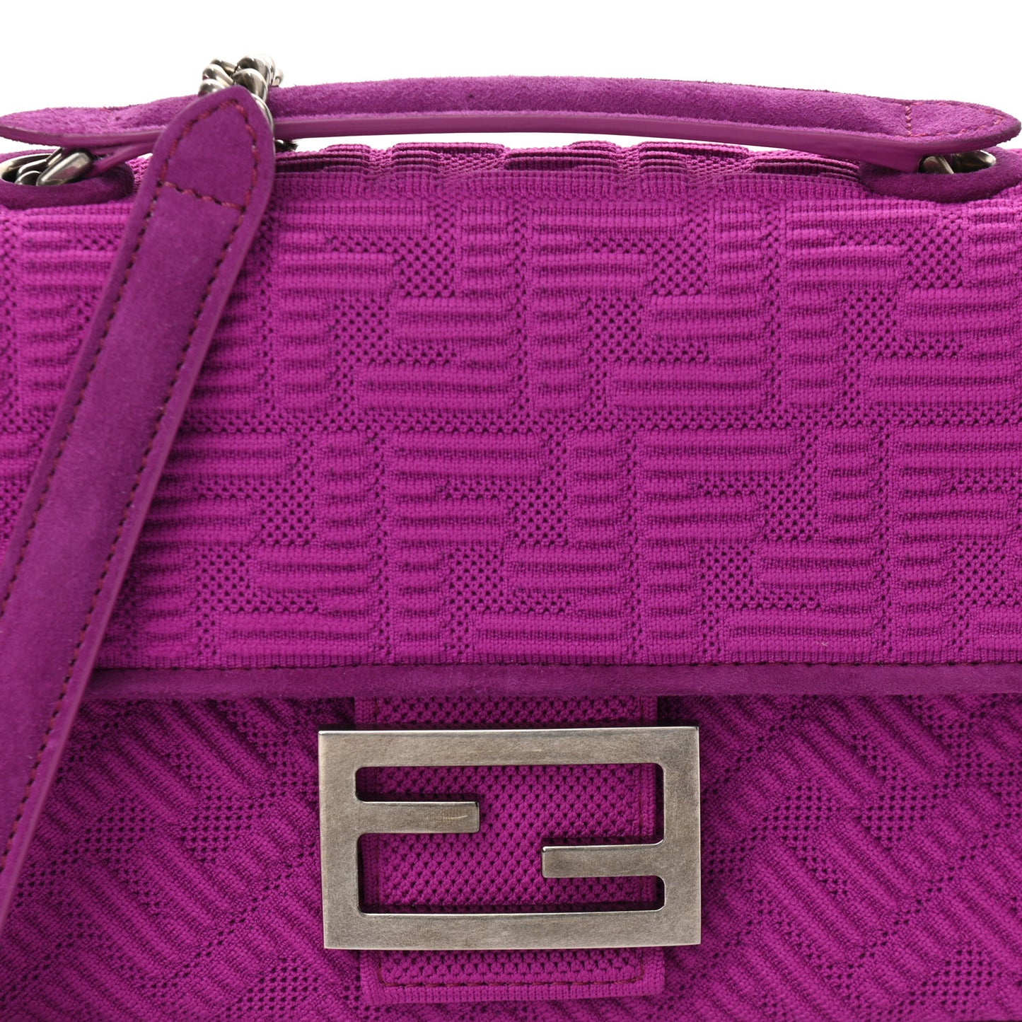Technical Fabric FF Midi Chain Baguette Bouganville