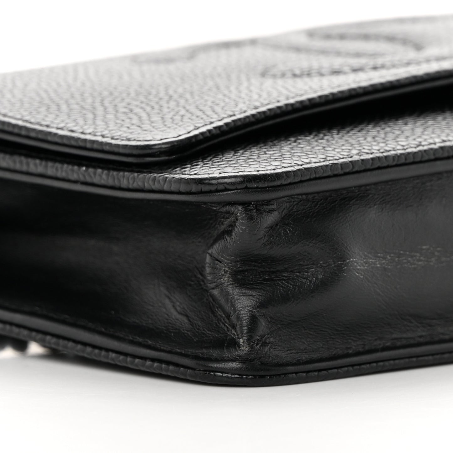 Caviar Timeless CC Wallet on Chain WOC Black