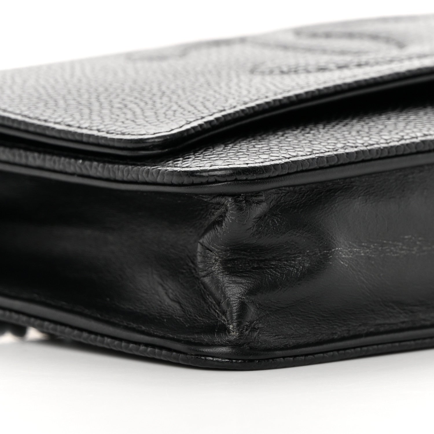 Chanel Caviar Timeless CC Wallet on Chain WOC Black 16 of 17