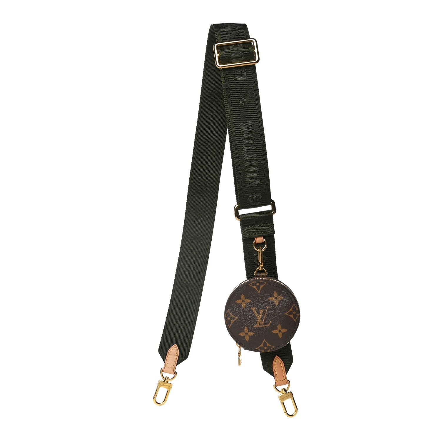 Louis Vuitton Monogram Multi Pochette Accessories Bandouliere Shoulder Strap Kaki 1 of 7