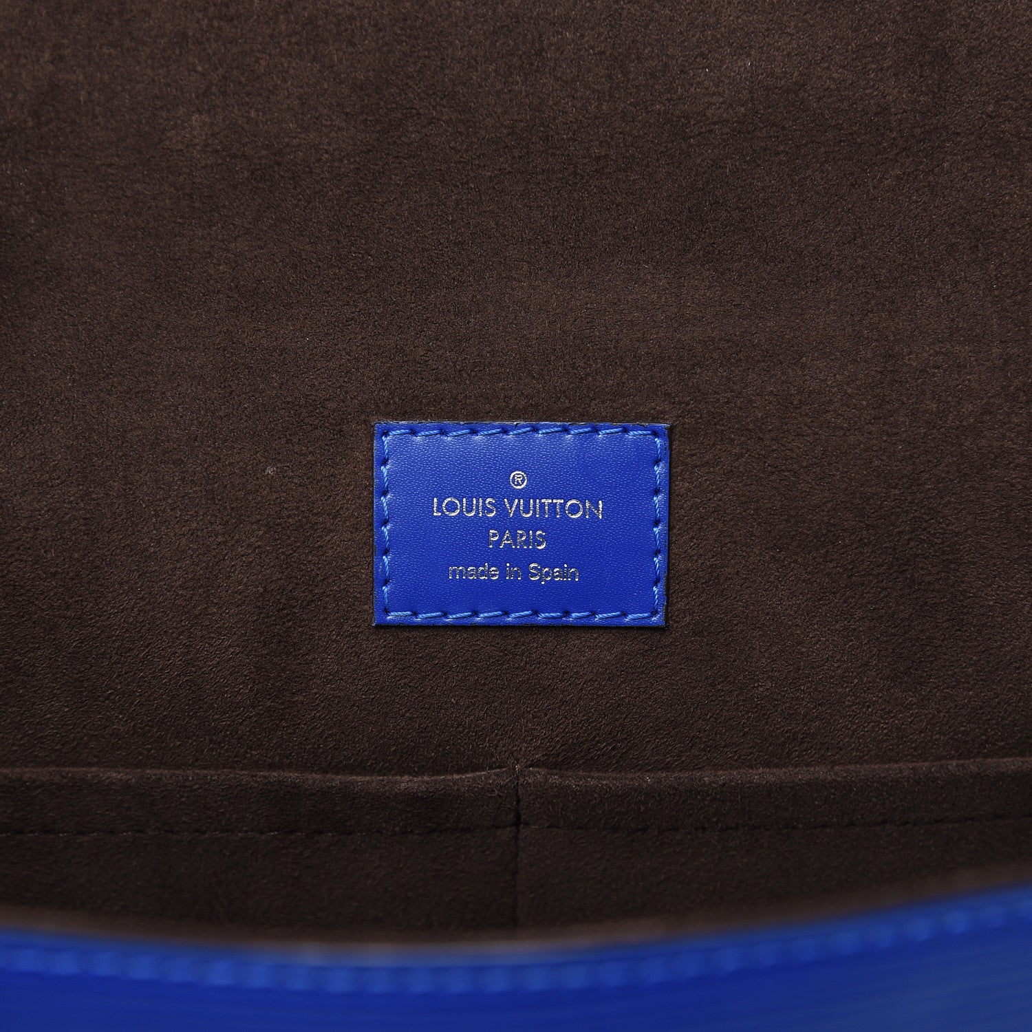 Louis Vuitton Epi Cluny MM Blueberry 6 of 11