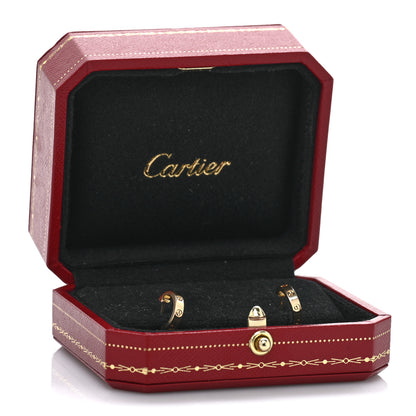 Cartier 18K Yellow Gold Small LOVE Hoop Earrings 5 of 5