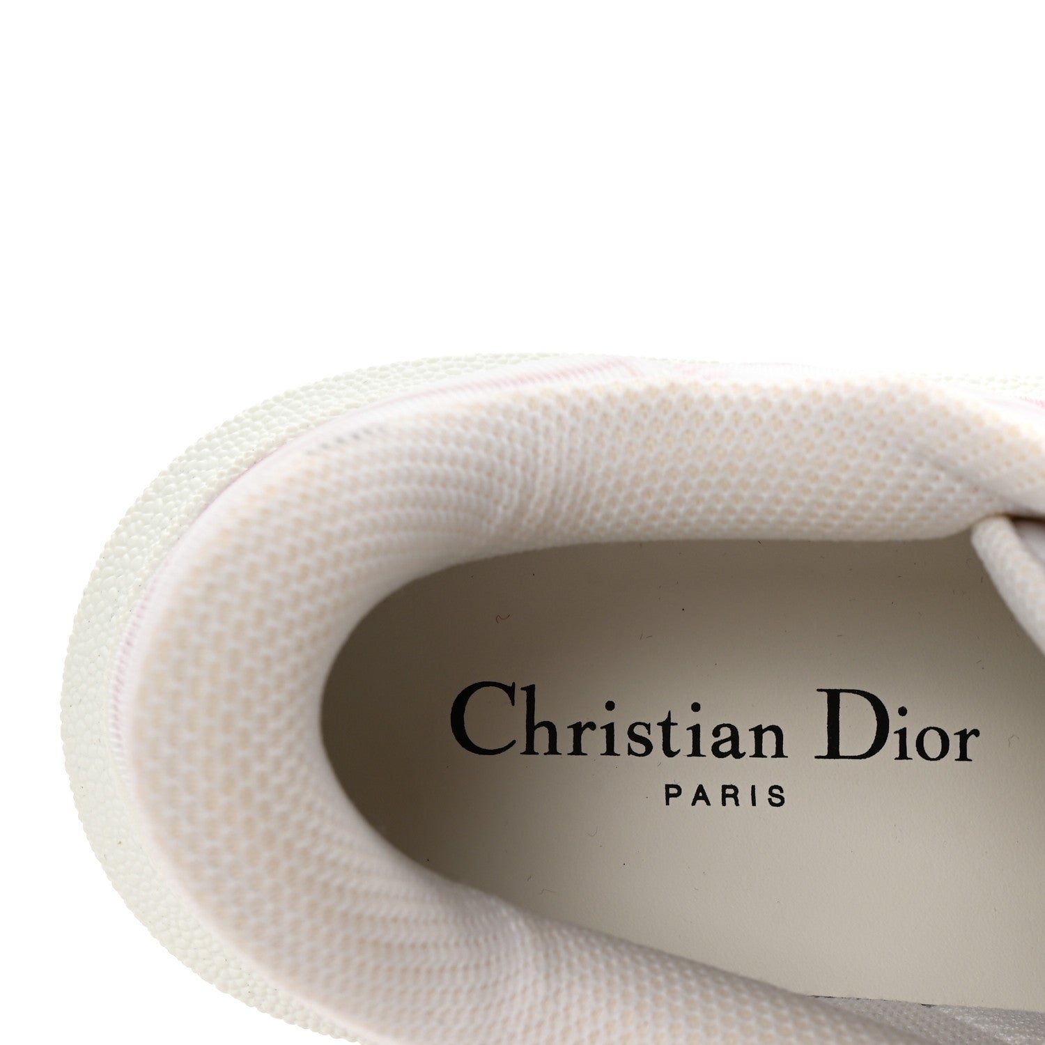 Christian Dior Neoprene Technical Fabric Dior Addict Toile De Jouy Low Top Sneakers 36.5 Framboise 8 of 9
