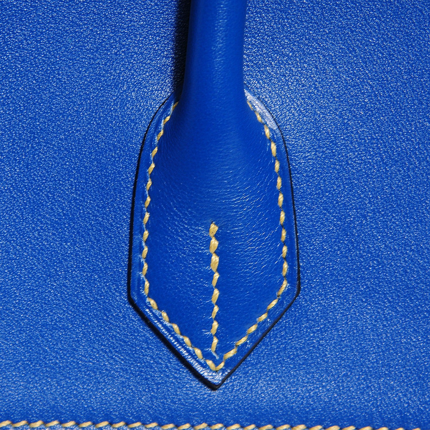 Hermes Swift Vibrato Birkin 35 Bleu Roi 9 of 25