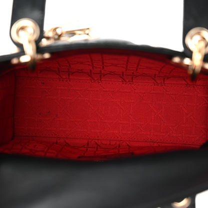 Christian Dior Lambskin Cannage Small My ABCDior Lady Dior Black 5 of 11