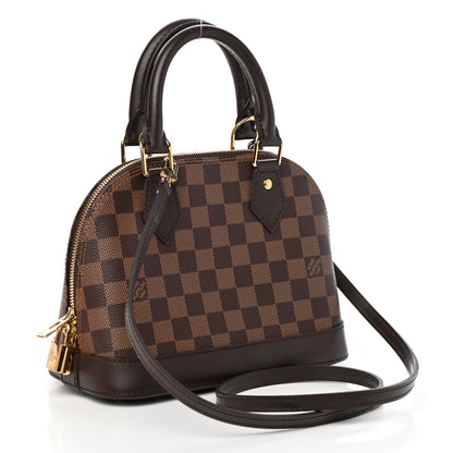 Louis Vuitton Damier Ebene Alma BB 3 of 10