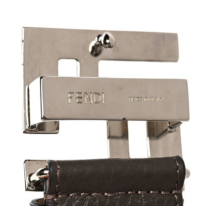 Fendi Cuoio Romano FF Buckle Belt 105 42 Brown 3 of 6