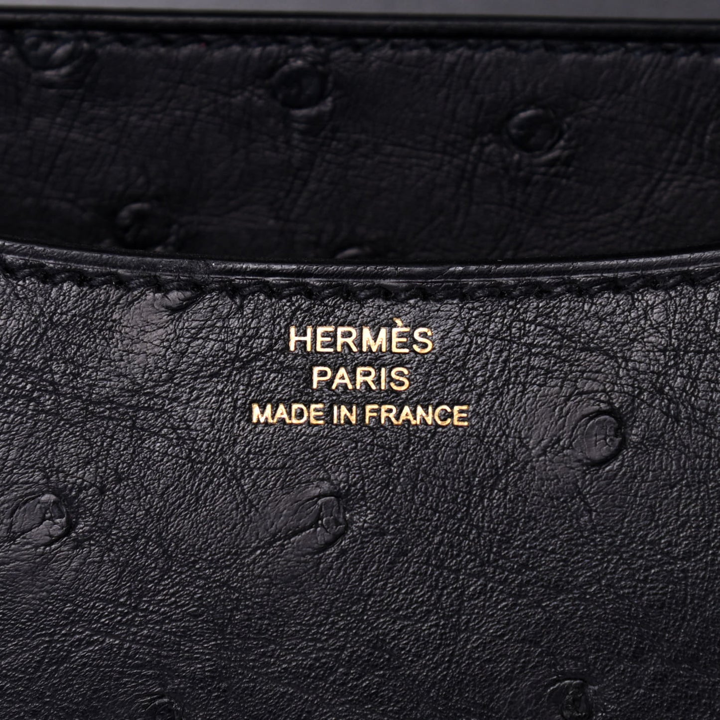Ostrich Constance 18 Black