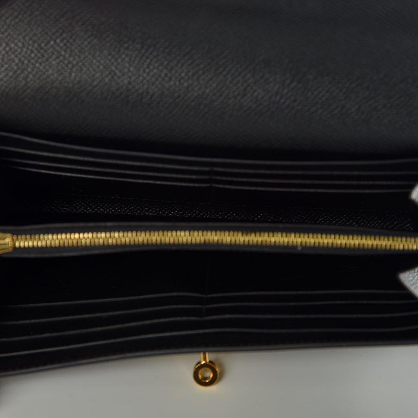 Epsom Kelly Longue Wallet Black