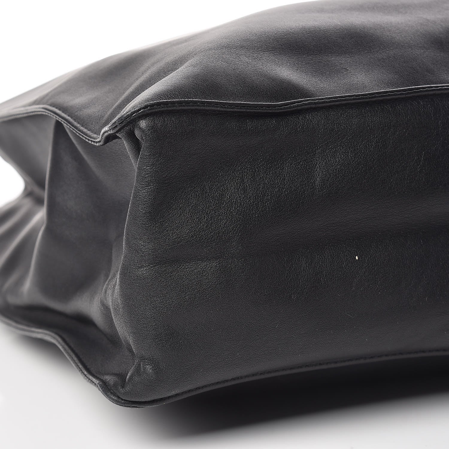 Chanel Lambskin CC Tote Black 9 of 12