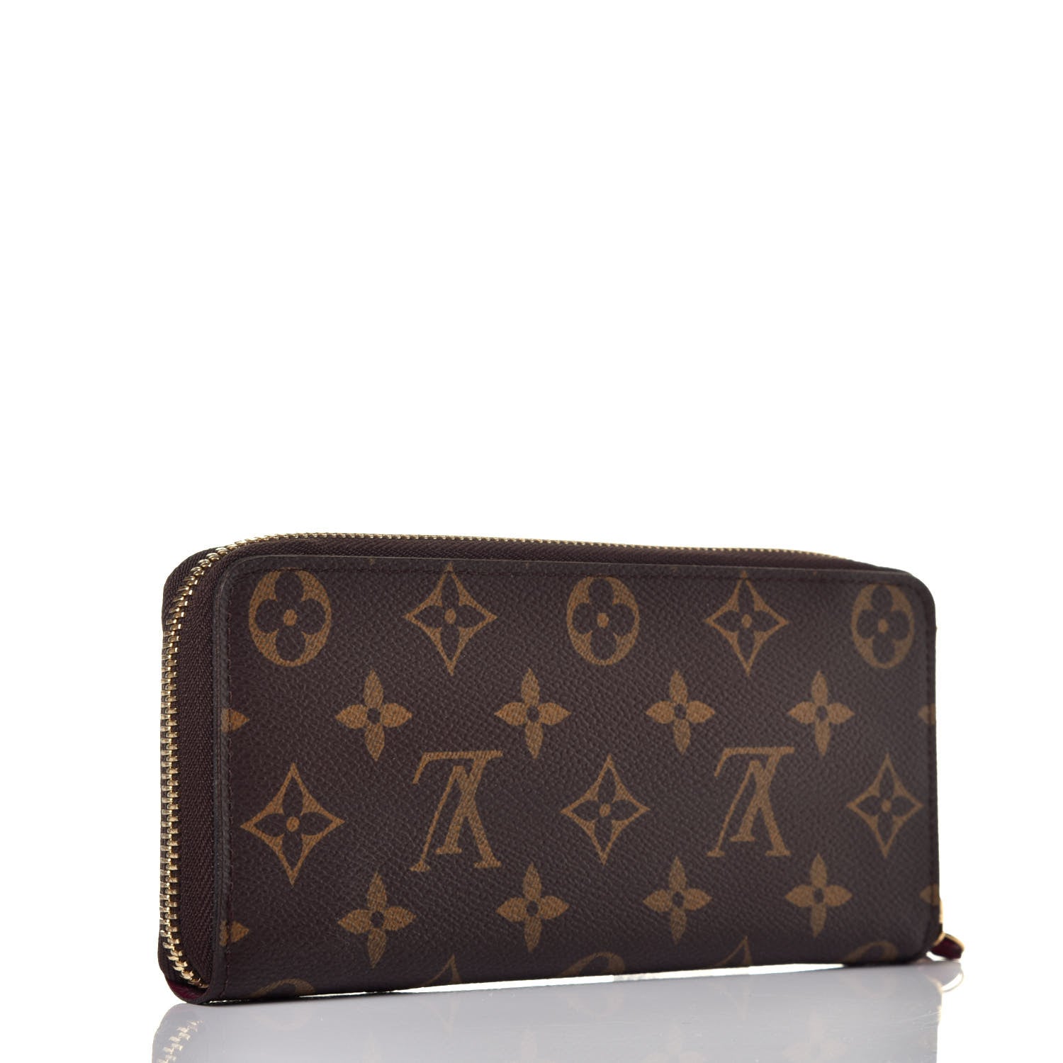 Louis Vuitton Monogram Clemence Wallet Fuchsia 3 of 8