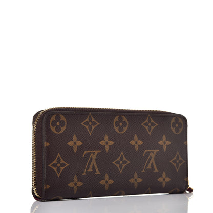 Louis Vuitton Monogram Clemence Wallet Fuchsia 3 of 8