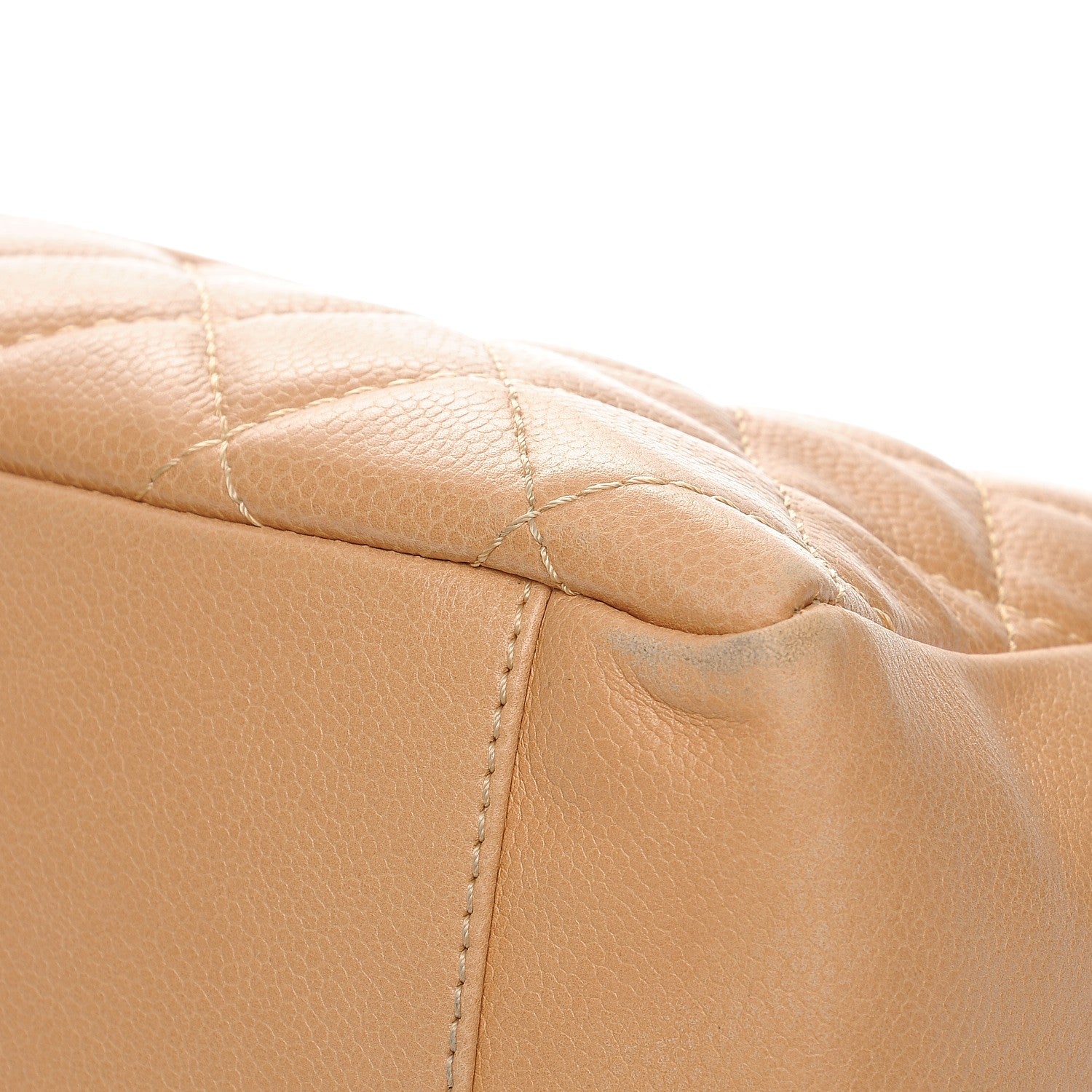 Chanel Caviar Quilted Grand Shopping Tote GST Beige 13 of 13