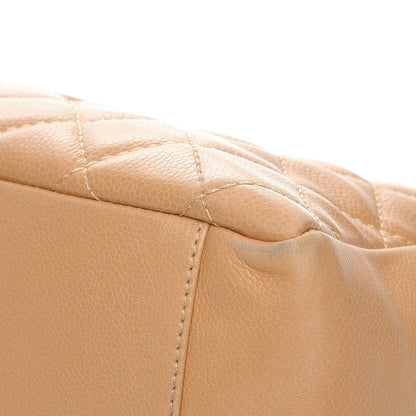 Chanel Caviar Quilted Grand Shopping Tote GST Beige 13 of 13