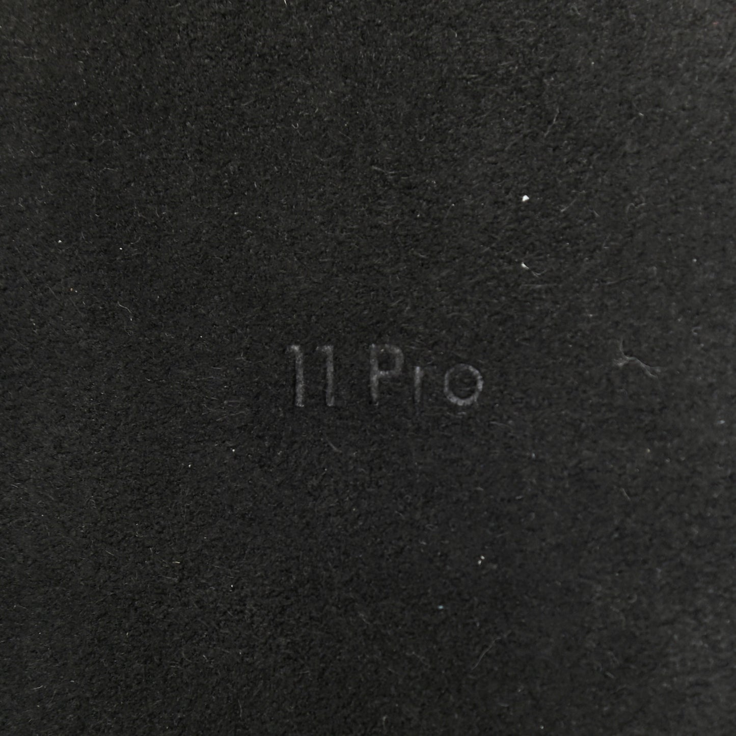 Monogram iPhone 11 Pro Bumper Black