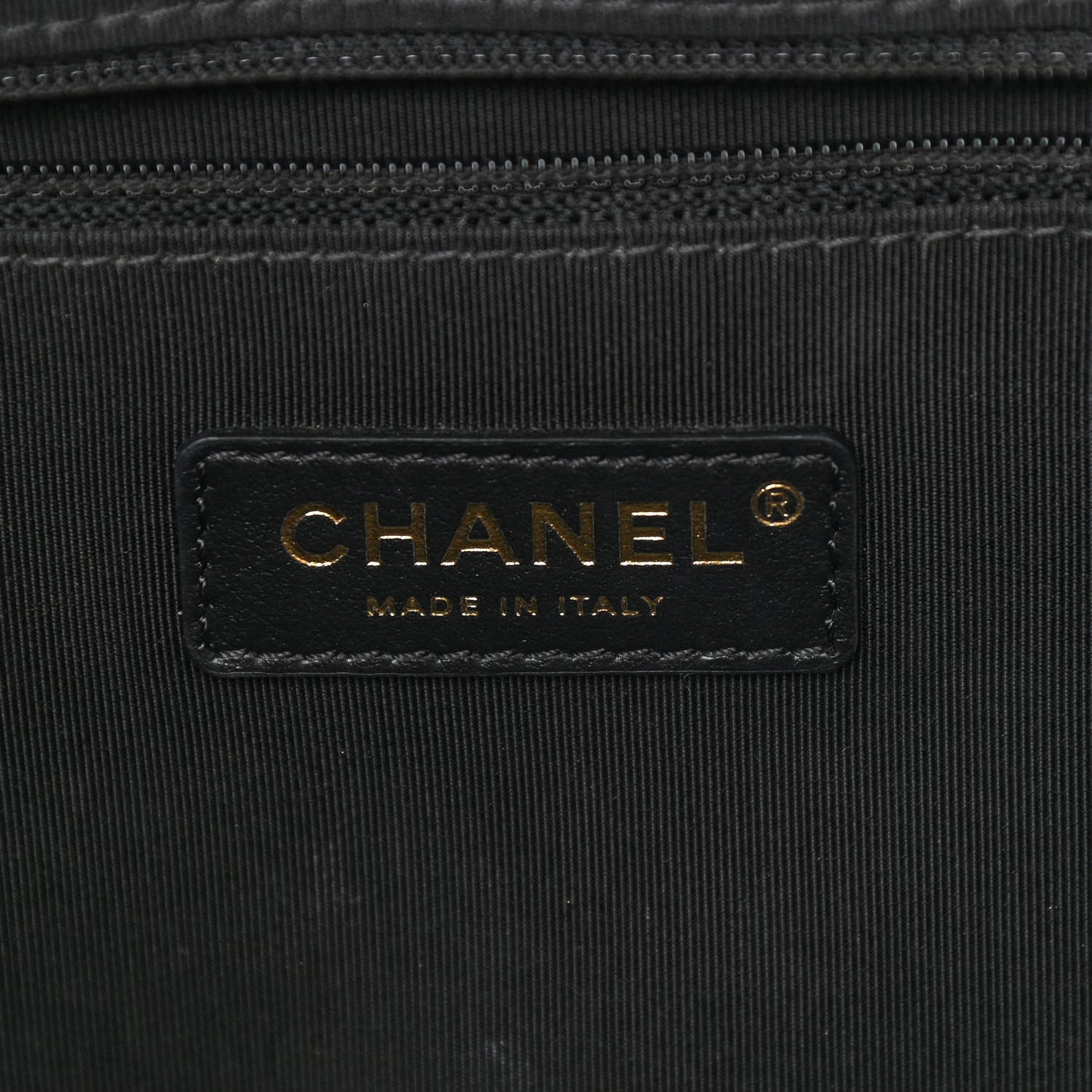 Aged Calfskin Small Charms Deauville Tote Black